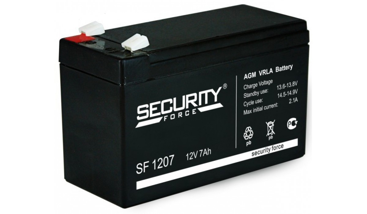 аккумулятор 12В 7а/Ч 